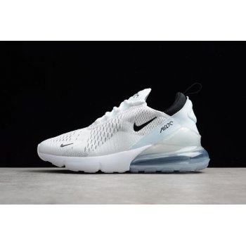 Nike Air Max 270 White Black and WoRunning Shoes AH8050-100 Shoes